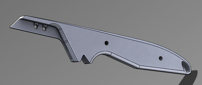 'Khan-2’ Fixed Blade Utility Knife with Pocket Sheath